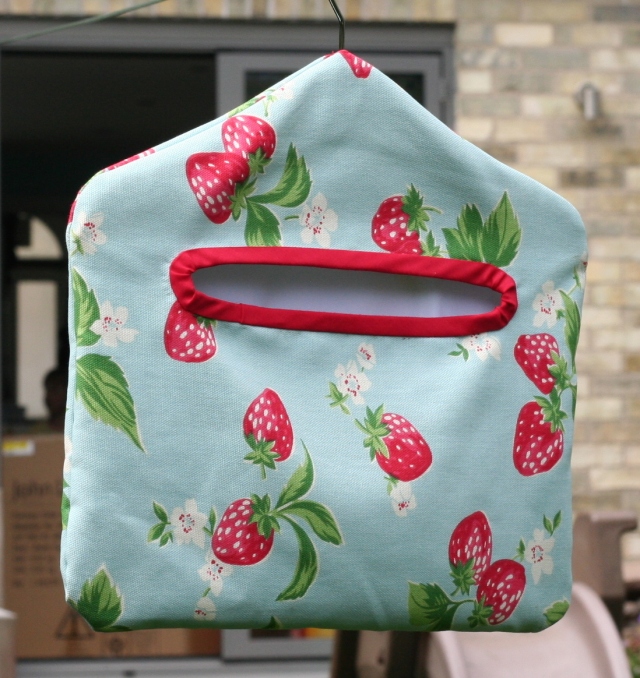 Strawberry peg bag 2